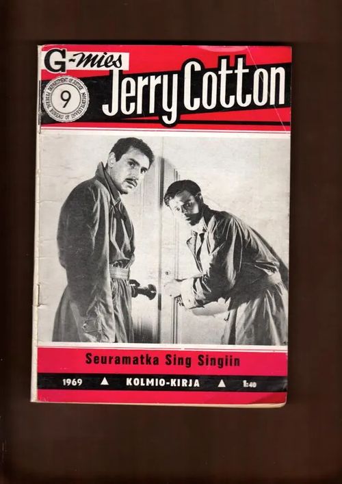 Jerry Cotton 9 / 1969 Seuramatka Sing Singiin | Nettinuotti | Osta Antikvaarista - Kirjakauppa verkossa