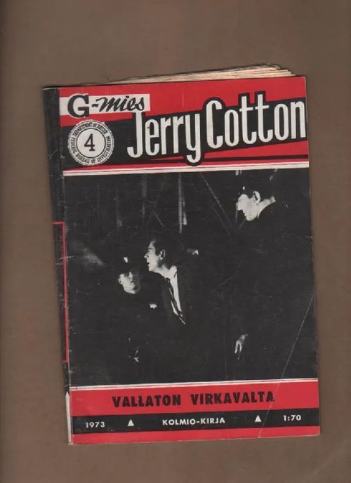 Jerry Cotton 4 / 1973 Vallaton virkavalta | Nettinuotti | Osta Antikvaarista - Kirjakauppa verkossa