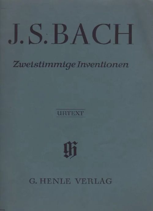 Zweistimmige Inventionen (Urtext) - Bach J.S. | Nettinuotti | Osta Antikvaarista - Kirjakauppa verkossa