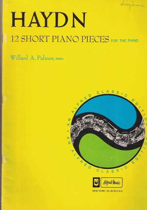 12 Short Piano Pieces for the Piano - Haydn Joseph | Nettinuotti | Osta Antikvaarista - Kirjakauppa verkossa