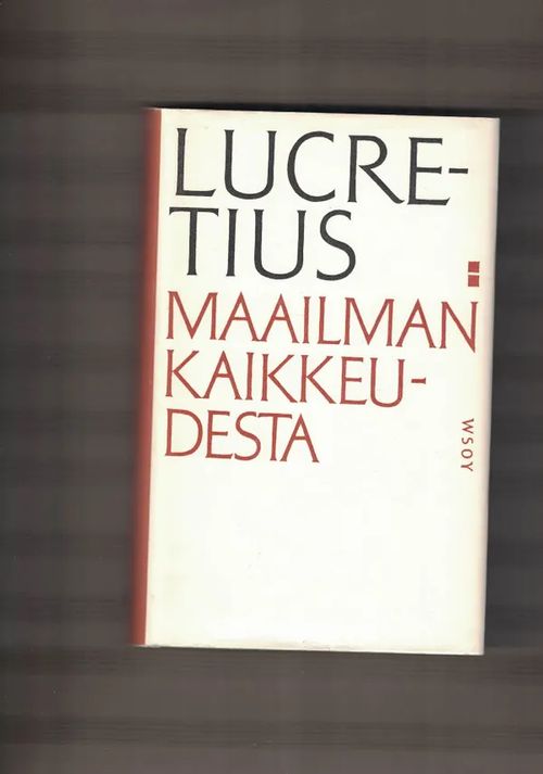 Maailmankaikkeudesta - Carus T. Lucretius | Nettinuotti | Osta Antikvaarista - Kirjakauppa verkossa