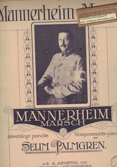 Mannerheim-Marssi - Palmgren Selim | Nettinuotti | Osta Antikvaarista - Kirjakauppa verkossa