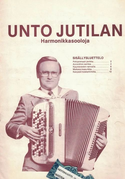 Unto Jutilan harmonikkasooloja - Jutila Unto | Nettinuotti | Osta Antikvaarista - Kirjakauppa verkossa