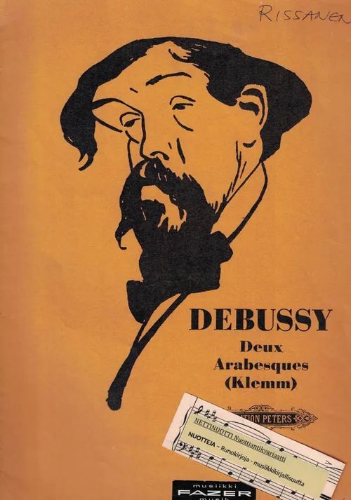 Deux Arabesques - Klavier zu 2 Händen - Debussy Claude | Nettinuotti | Osta Antikvaarista - Kirjakauppa verkossa