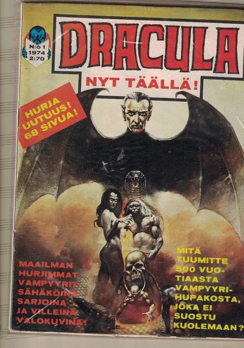 Dracula N:o 1 / 1974 | Nettinuotti | Osta Antikvaarista - Kirjakauppa verkossa