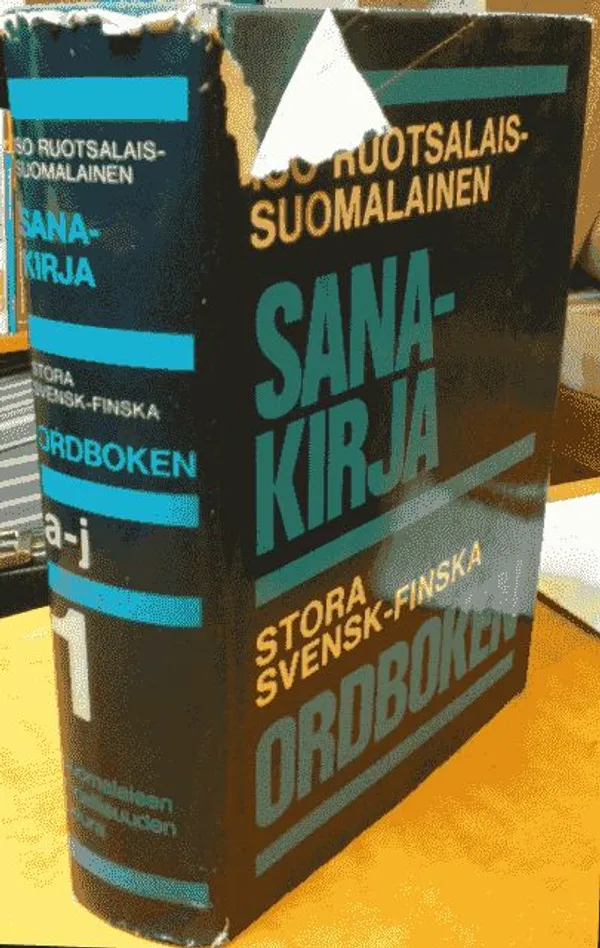 Iso ruotsalais-suomalainen sanakirja 1, A-J | Telekirjat / Oy Tele-Alliance Ab | Osta Antikvaarista - Kirjakauppa verkossa