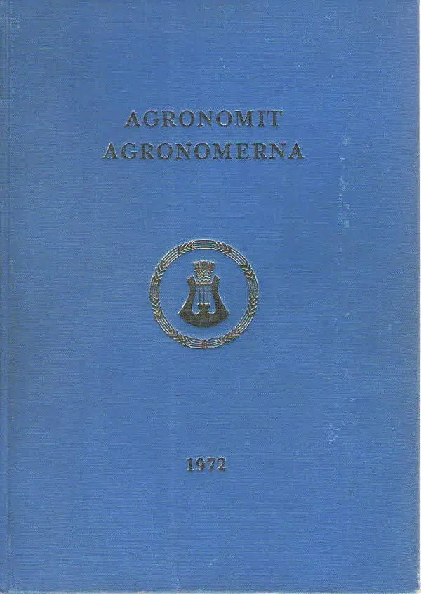 Agronomit Agronomerna 1972 | Telekirjat / Oy Tele-Alliance Ab | Osta Antikvaarista - Kirjakauppa verkossa