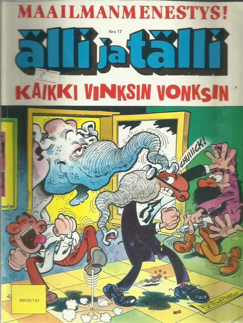 Älli ja Tälli 17 - Kaikki vinksin vonksin - Ibanez | Antikvariaatti Oranssi Planeetta | Osta Antikvaarista - Kirjakauppa verkossa