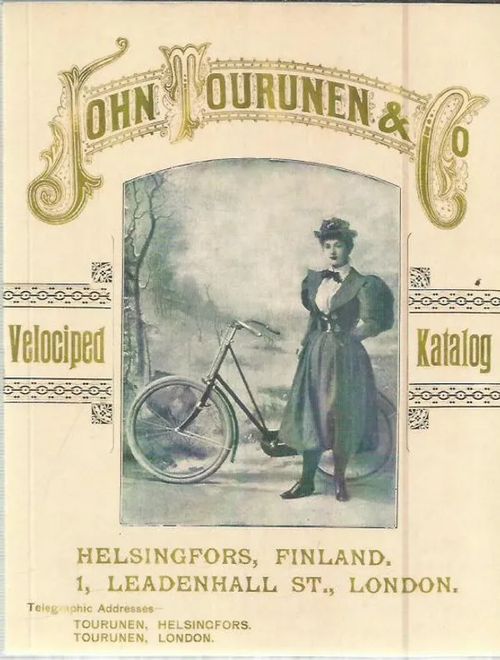 John Tourunen &amp; Co - Finsk velociped katalog 1895 / Suomalainen polkupyöräluettelo 1895 - John Tourunen &amp; co | Antikvariaatti Oranssi Planeetta | Osta Antikvaarista - Kirjakauppa verkossa