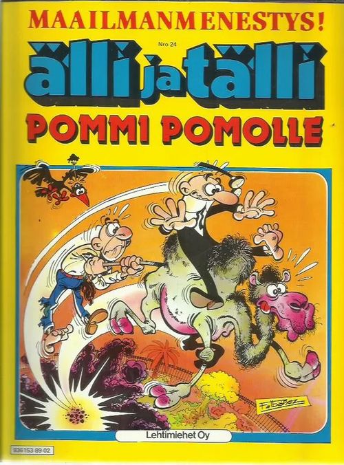 Älli ja Tälli 24 - Pommi pomolle - Ibanez F. | Antikvariaatti Oranssi Planeetta | Osta Antikvaarista - Kirjakauppa verkossa