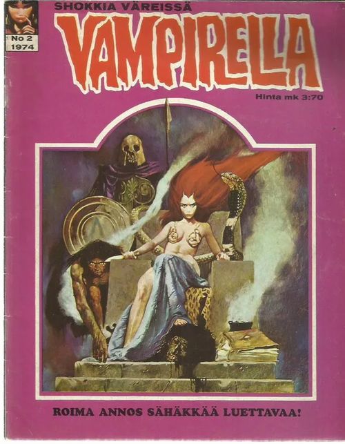 Vampirella 2/1974 | Antikvariaatti Oranssi Planeetta | Osta Antikvaarista - Kirjakauppa verkossa