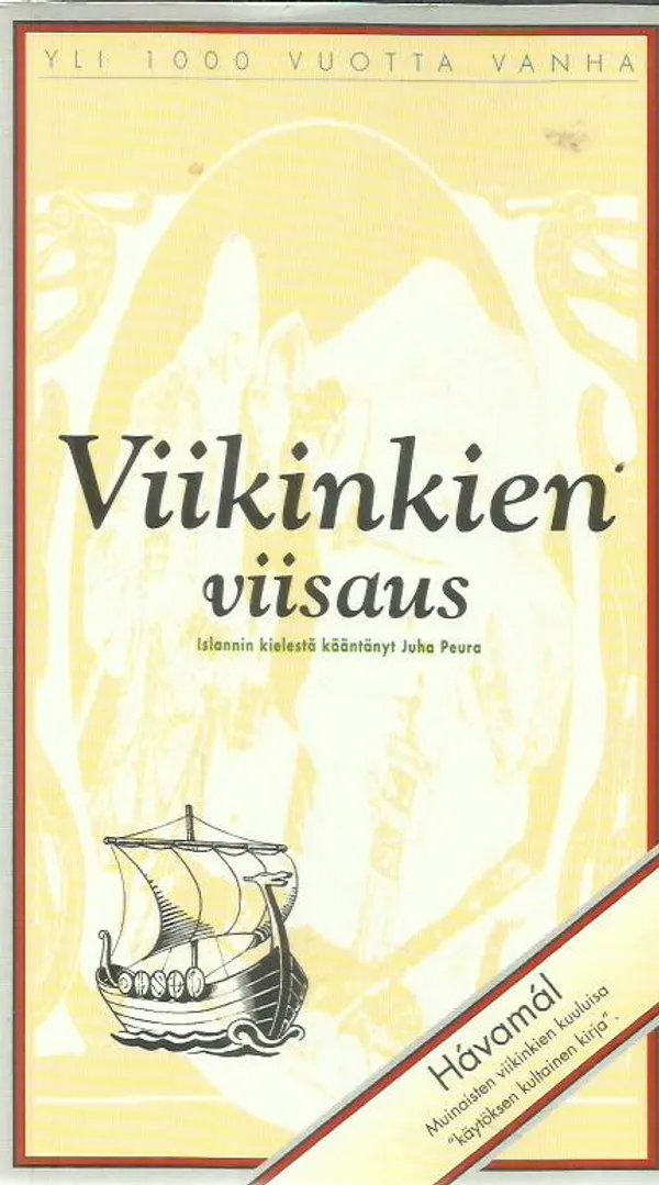 Viikinkien viisaus - Hávamál | Antikvariaatti Oranssi Planeetta | Osta Antikvaarista - Kirjakauppa verkossa