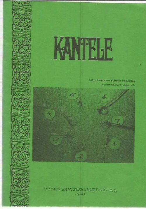 Kantele 1/1984 | Antikvariaatti Oranssi Planeetta | Osta Antikvaarista - Kirjakauppa verkossa