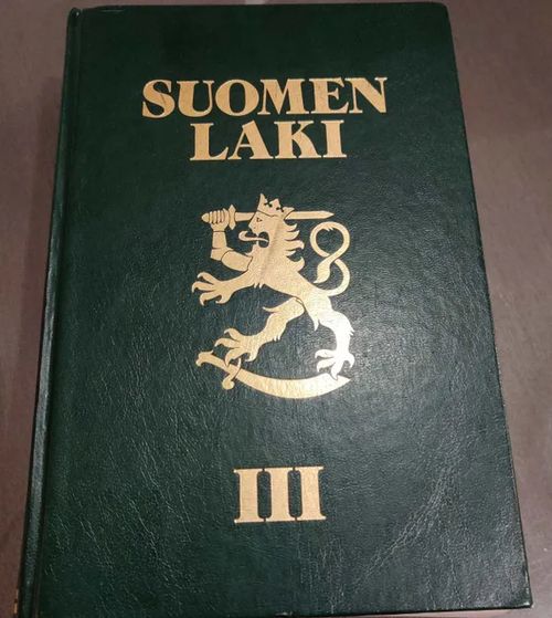 Suomen laki 2018 1-3 | Booksbymuni | Osta Antikvaarista - Kirjakauppa  verkossa