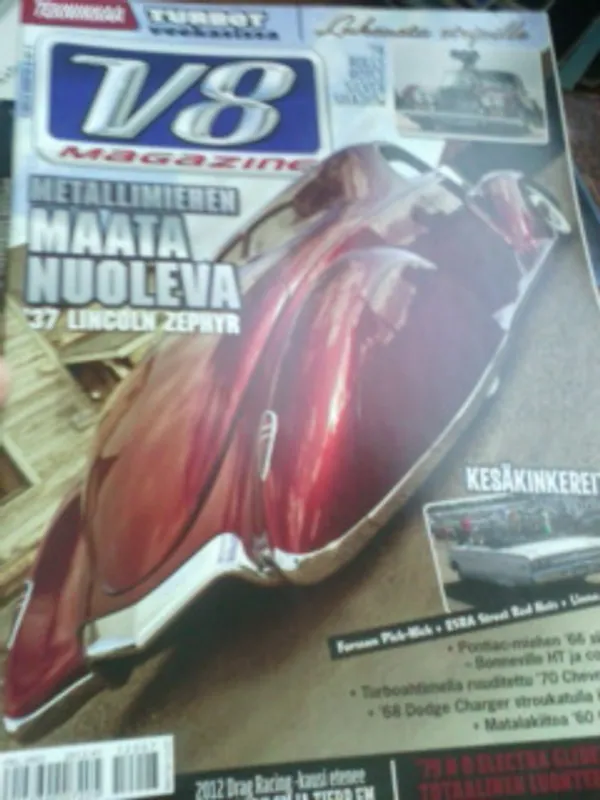 V8 Magazine 7/2012 | Oulun Antikvariaatti Ky | Osta Antikvaarista - Kirjakauppa verkossa