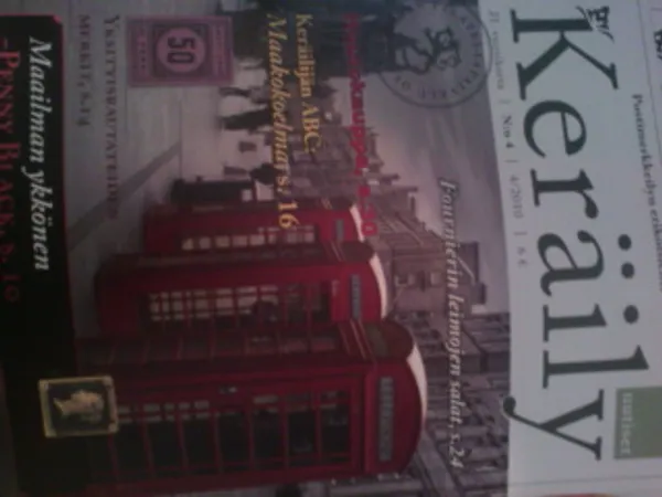 Keräilyuutiset 4/2010. Postimerkkeilyn erikoislehti | Oulun Antikvariaatti Ky | Osta Antikvaarista - Kirjakauppa verkossa
