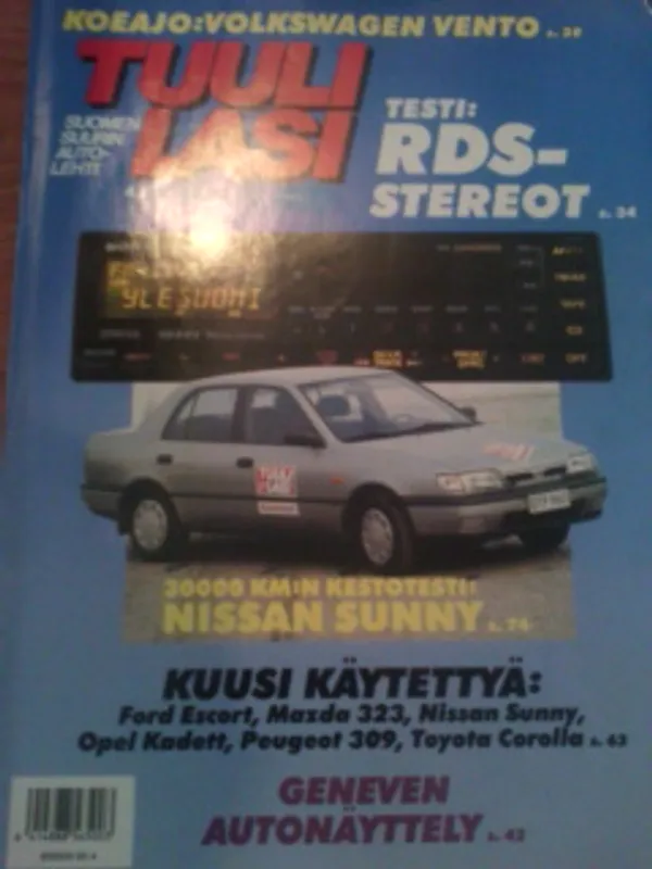 Tuulilasi 4/1992 | Oulun Antikvariaatti Ky | Osta Antikvaarista - Kirjakauppa verkossa