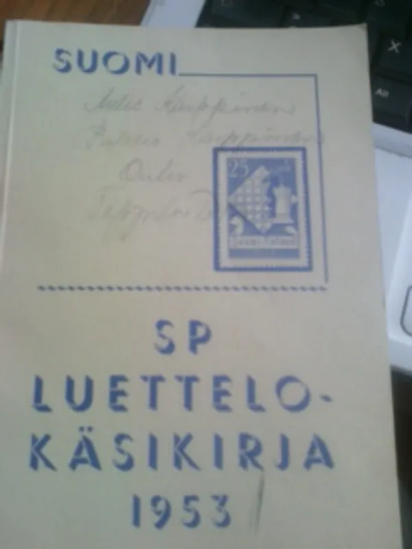 Sp luettelokäsikirja 1953 - Lundmark, Ahonius, Kerppola | Oulun Antikvariaatti Ky | Osta Antikvaarista - Kirjakauppa verkossa