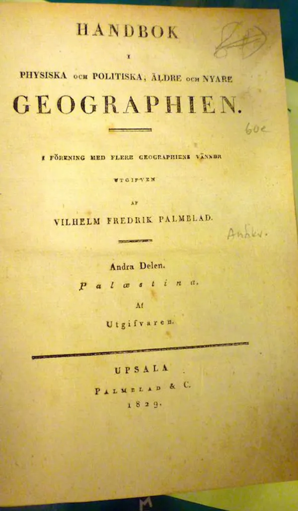 Handbok I physiska och politiska, äldre och nyare Geographien - Palmblad Vilhelm Fredrik | Antikvariaatti Kirjakari | Osta Antikvaarista - Kirjakauppa verkossa