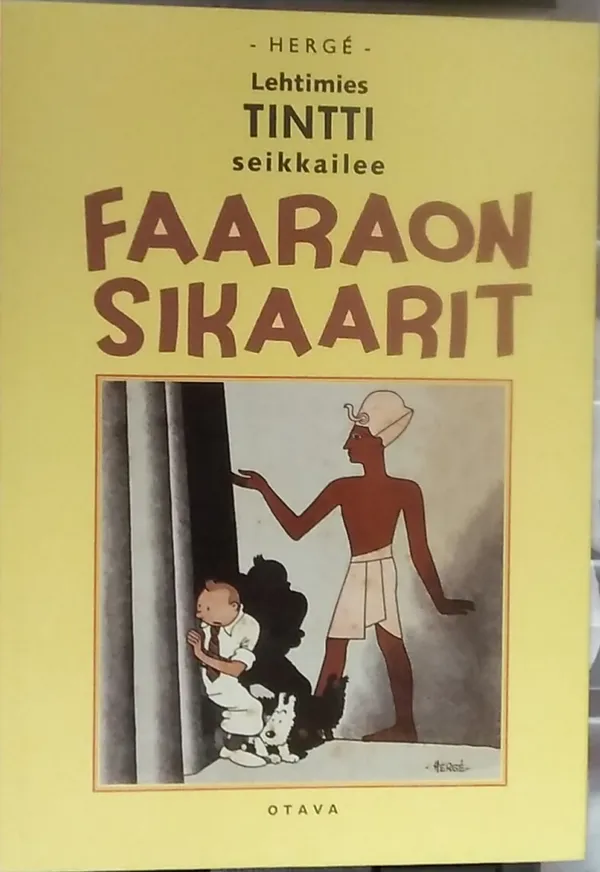 Lehtimies Tintti seikkailee - Faaraon sikaarit - Herge | Antikvariaatti Kirjakari | Osta Antikvaarista - Kirjakauppa verkossa