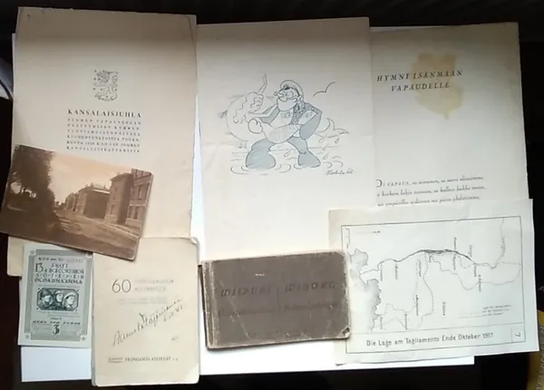 Sota-ajan paperitavaraa | Antikvariaatti Kirjakari | Osta Antikvaarista - Kirjakauppa verkossa