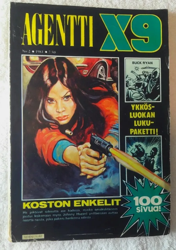 Agentti X9 1981-02 - Tokoi A. (päätoim.) | x | Osta Antikvaarista - Kirjakauppa verkossa