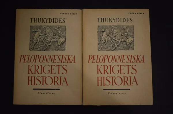 Peloponnesiska krigets historia 1-2 - Thukydides | Väinämöisen Kirja Oy | Osta Antikvaarista - Kirjakauppa verkossa