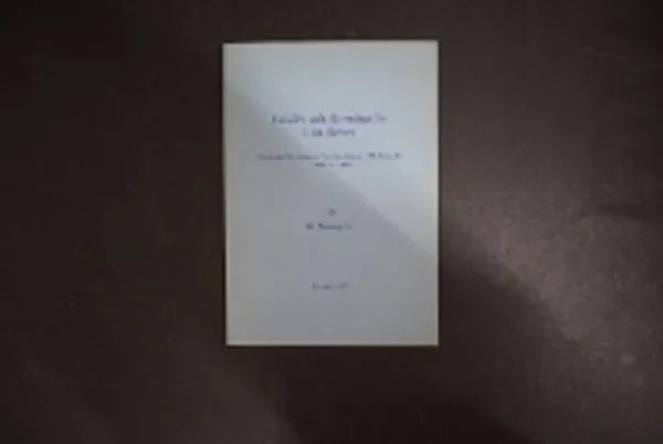 Folkliv och föreningsliv i en förort - Svenska Föreningen Treväpplingen i Mellungsby 1919-1969 - Lönnqvist Bo | Väinämöisen Kirja Oy | Osta Antikvaarista - Kirjakauppa verkossa