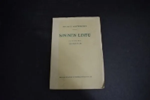 Sininen lintu - Maeterlinck Maurice (suom. Aho Juhani) | Väinämöisen Kirja Oy | Osta Antikvaarista - Kirjakauppa verkossa