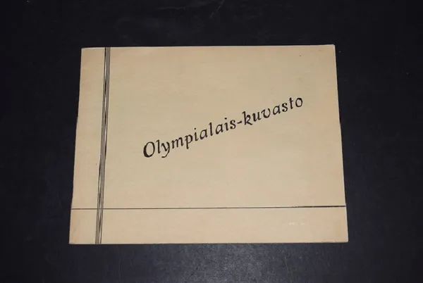 Olympialais-kuvasto 1932 | Väinämöisen Kirja Oy | Osta Antikvaarista - Kirjakauppa verkossa