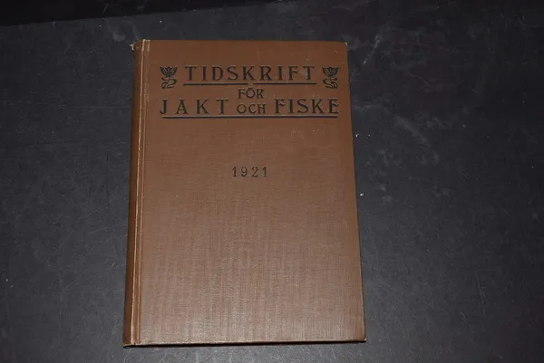 Tidskrift För jakt och fiske 1921 | Väinämöisen Kirja Oy | Osta Antikvaarista - Kirjakauppa verkossa