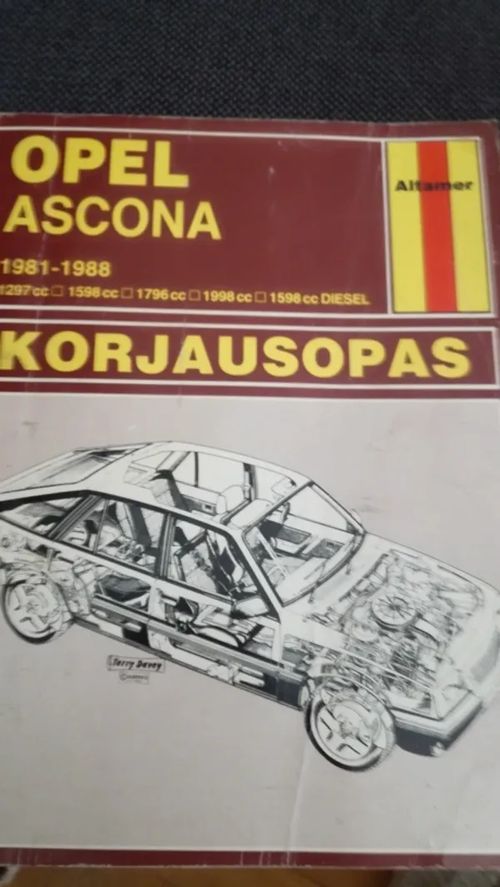 Opel Ascona 1981-1988 - Mauno Esko | Aseman divari | Osta Antikvaarista - Kirjakauppa verkossa