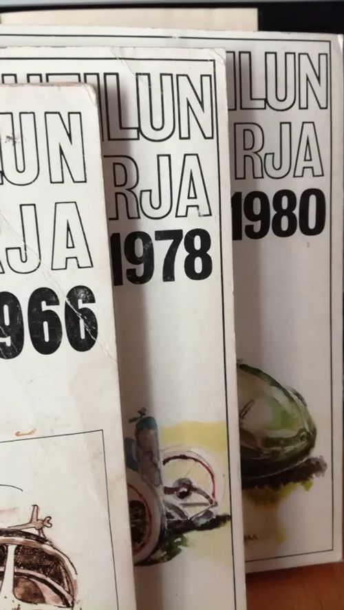 Autourheilun vuosikirja vuodet 1966, 1978 ja 1980 - Laakso Lasse - Syvälahti Antti | Aseman divari | Osta Antikvaarista - Kirjakauppa verkossa