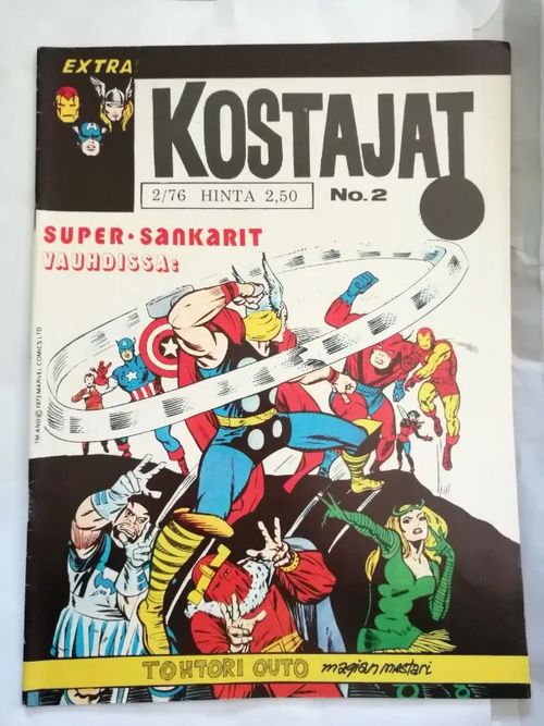 Kostajat 2/76 - Lee Stan | Aseman divari | Osta Antikvaarista - Kirjakauppa verkossa