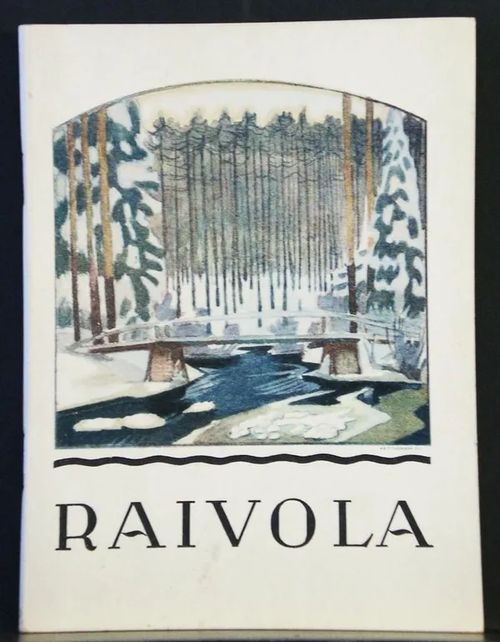 Beskrivning över Raivola lärkskogsområde - illustrerad av Lennart Segerstråle - Heikinheimo Olli | C. Hagelstam Antikvariaatti | Osta Antikvaarista - Kirjakauppa verkossa