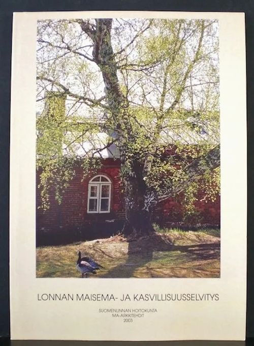 Lonnan maisema- ja kasvillisuusselvitys | C. Hagelstam Antikvariaatti | Osta Antikvaarista - Kirjakauppa verkossa