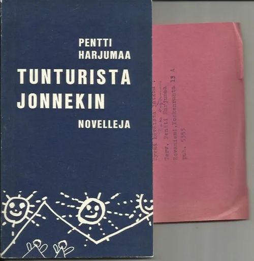 Tunturista jonnekin - Harjumaa Pentti | Kirjavehka | Antikvaari - kirjakauppa verkossa