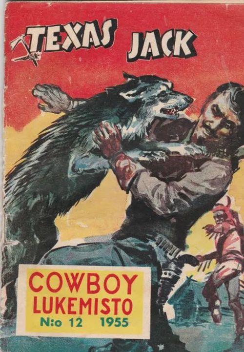 Cowboy lukemisto N:o 12/1955 Texas Jack | Kirjavehka | Osta Antikvaarista - Kirjakauppa verkossa