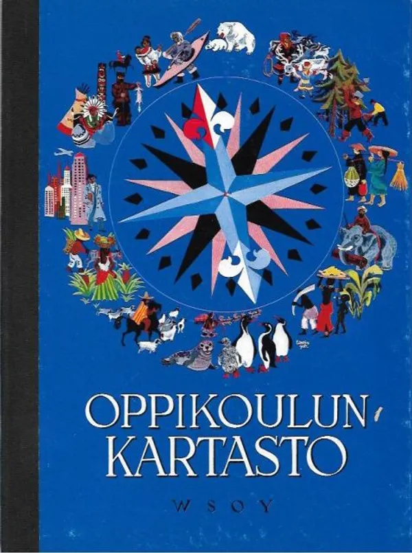 Oppikoulun kartasto - Carl Mannerfelt, Gösta Lundqvist, Heikki Väänänen | Kirjavehka | Osta Antikvaarista - Kirjakauppa verkossa