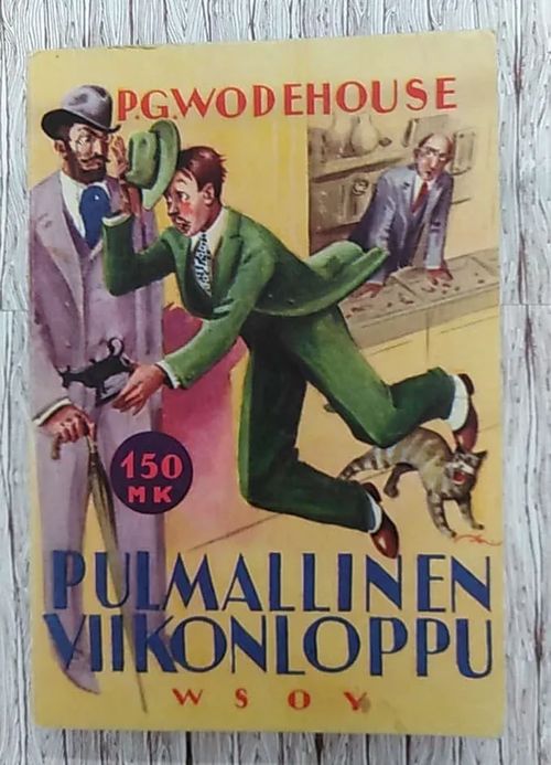 Pulmallinen viikonloppu - Wodehouse P.G. | Kristinas bokgrotta | Osta Antikvaarista - Kirjakauppa verkossa