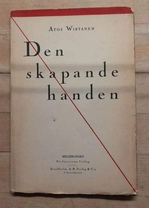 Den skapande handen - Wirtanen Atos | Kristinas bokgrotta | Osta Antikvaarista - Kirjakauppa verkossa