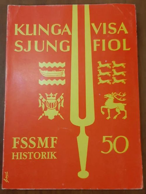 Klinga visa sjung fiol : FSSMF historik 50 : Finland svenska sång- och musikförbund 1929-1979 - Mannil Ragnar (red) | Kristinas bokgrotta | Osta Antikvaarista - Kirjakauppa verkossa