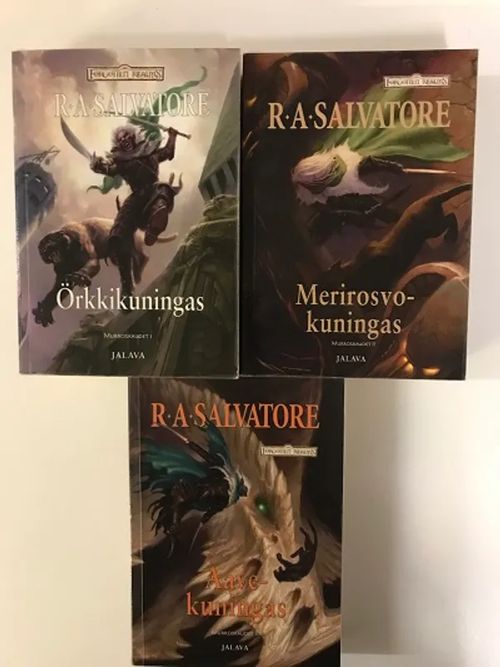 Murroskausi 1-3: Örkkikuningas, Merirosvokuningas , Aavekuningas - Salvatore R.A | Kirjakauppa Papirus | Osta Antikvaarista - Kirjakauppa verkossa