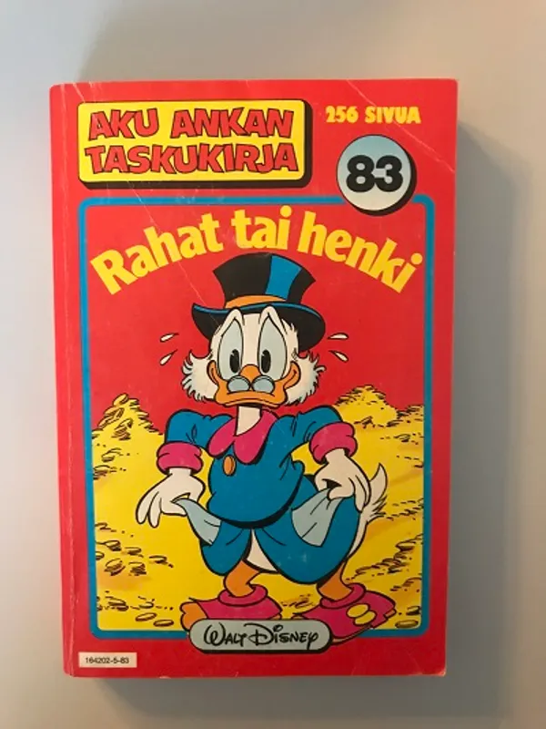 Aku Ankan taskukirja 83 - Rahat tai henki | Kirjakauppa Papirus | Osta Antikvaarista - Kirjakauppa verkossa