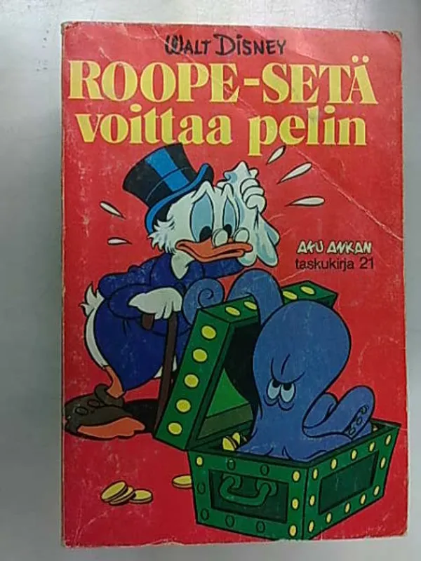 Aku Ankan taskukirja 21 - Roope-Setä voittaa pelin | Kirjakauppa Papirus | Osta Antikvaarista - Kirjakauppa verkossa