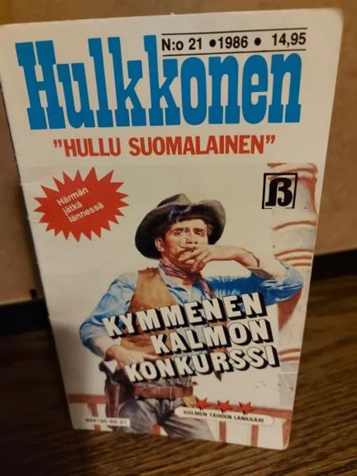 Hulkkonen - Kymmenen kalmon konurssi | Anomalia kustannus Oy | Osta Antikvaarista - Kirjakauppa verkossa