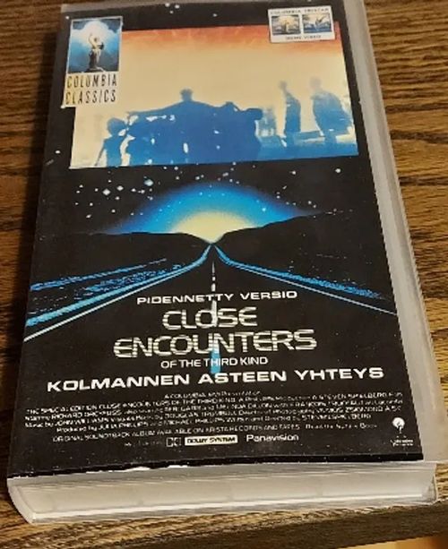 Kolmannen asteen yhteys - pidennetty versio - vhs - Spielberg | Anomalia kustannus Oy | Osta Antikvaarista - Kirjakauppa verkossa