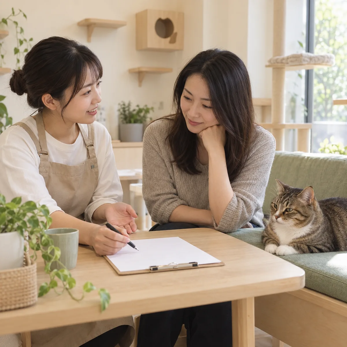 先聊習慣，再安排住宿。