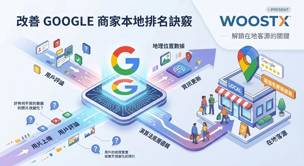 改善GOOGLE商家本地排名的訣竅