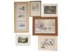 ANTIQUE LANDSCAPE ENGRAVINGS AND LITHOGRAPHS SIGNED PIC-0